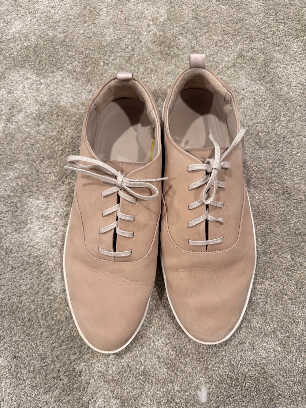 Wolf & Shepherd Cruise Leather Sneakers Men’s 14.5 / Women’s 16 Beige Taupe